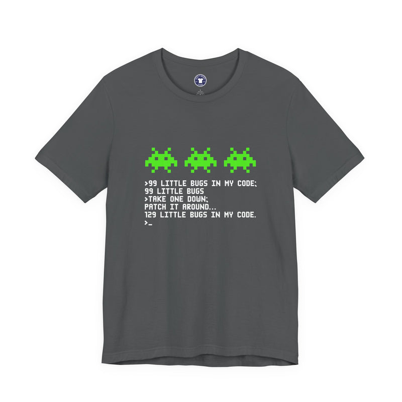 99 Little Bugs In My Code - Nerd Shirt - IT Shirt - Premium Unisex Crewneck T-Shirt