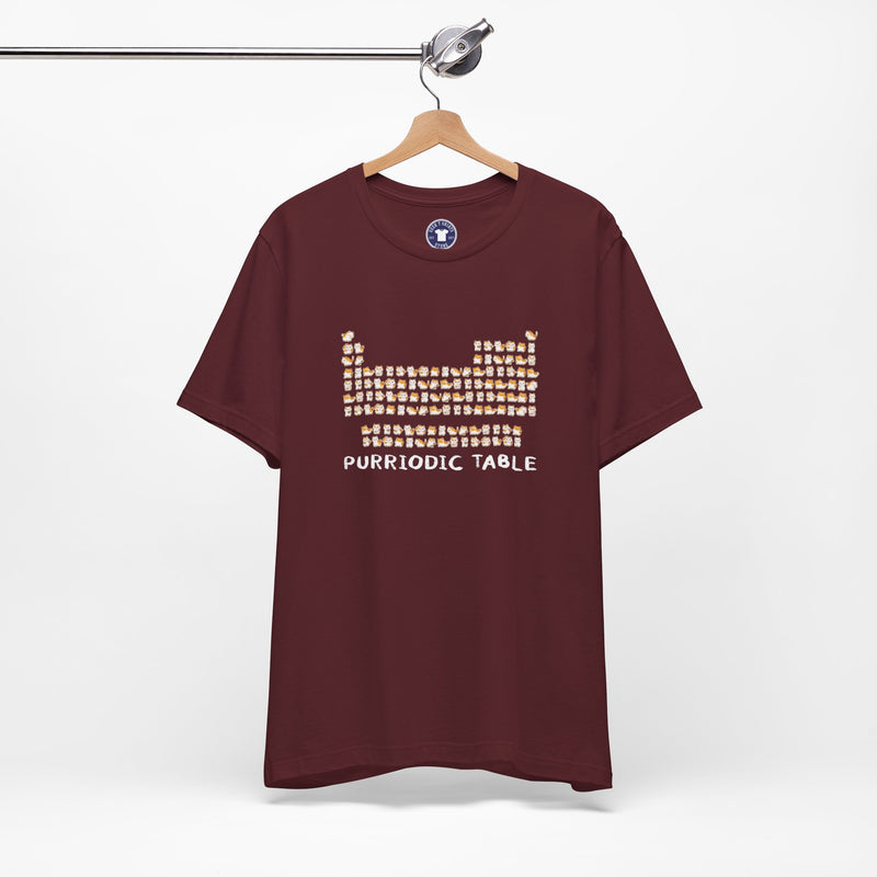 Purriodic Table - Premium Unisex Crewneck T-Shirt