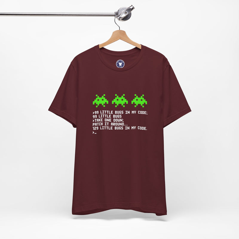 99 Little Bugs In My Code - Nerd Shirt - IT Shirt - Premium Unisex Crewneck T-Shirt