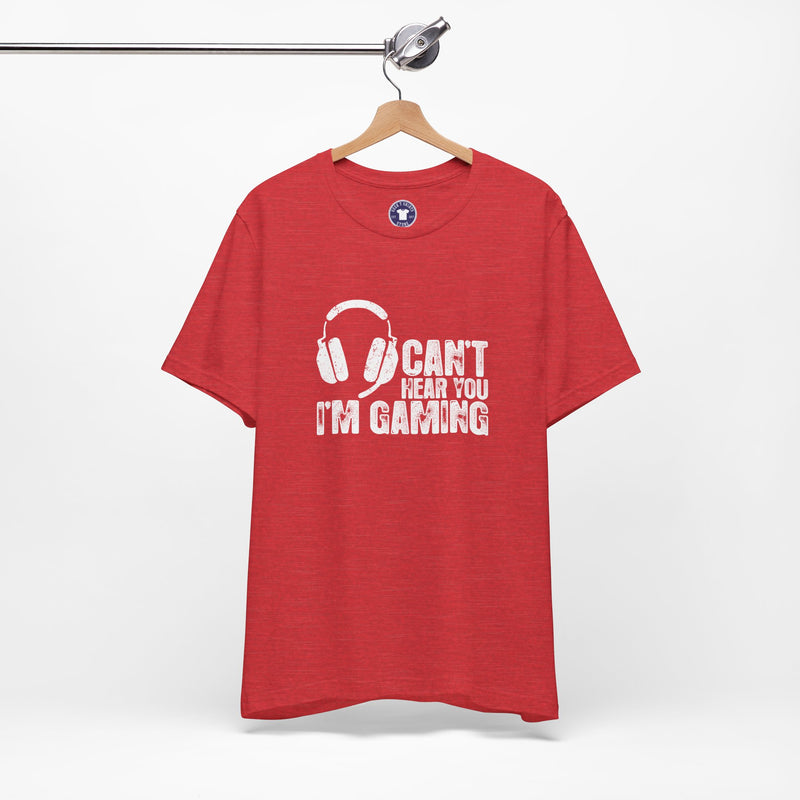 Can't Hear You I'm Gaming - Premium Unisex Crewneck T-Shirt
