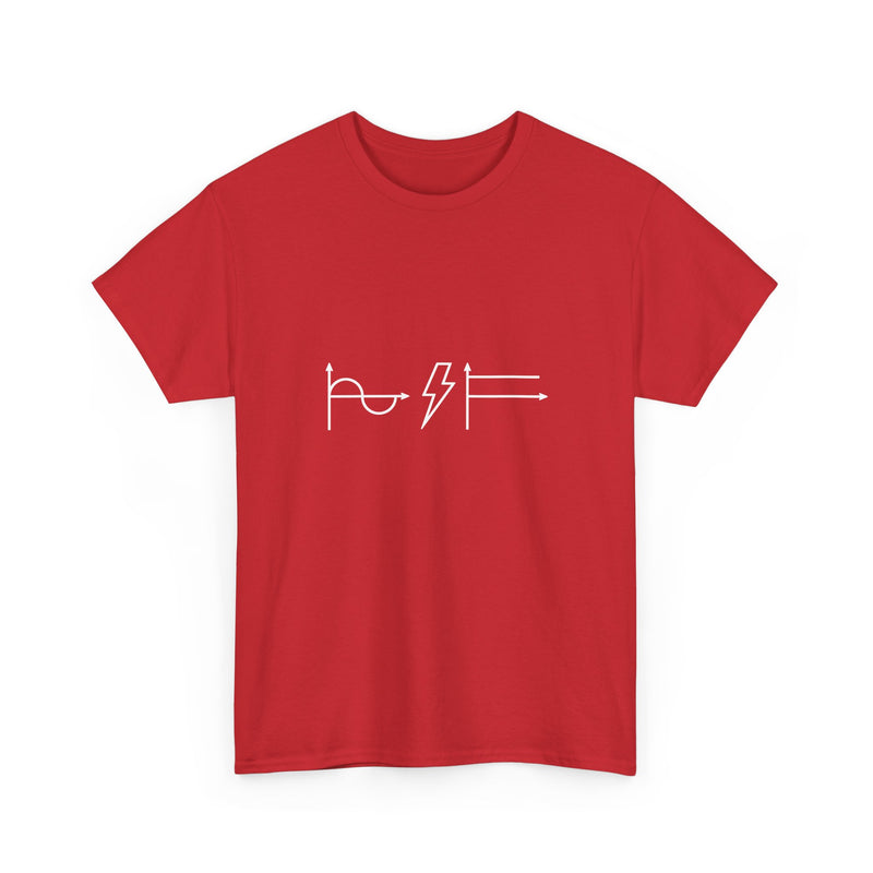 Physics Formula T-Shirt, Science Humor Tee, Physics Lover Gift, Geek T-Shirt, Nerd Shirt, Math Art Shirt, STEM Education Apparel