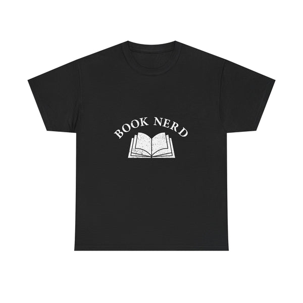 Book Nerd T-Shirt, Geek T-Shirt, Nerd Shirt, Literary Gift Tee, Reading Lover Apparel, Bookworm Present, Unique Reader Shirt, Casual Wear
