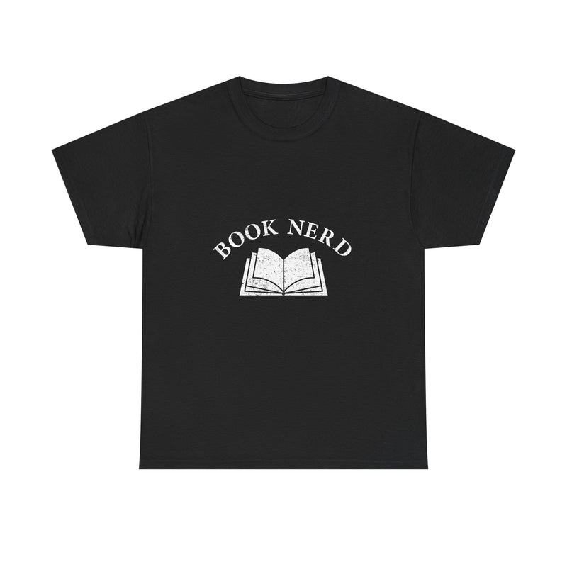 Book Nerd T-Shirt, Geek T-Shirt, Nerd Shirt, Literary Gift Tee, Reading Lover Apparel, Bookworm Present, Unique Reader Shirt, Casual Wear
