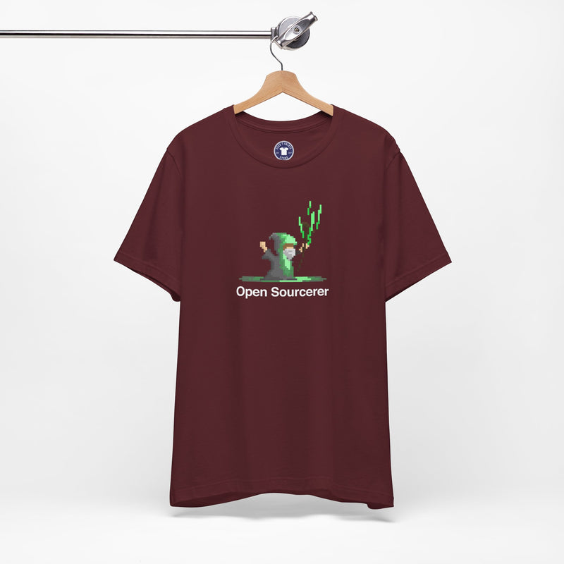 Open Sourcerer - Web Developer - Premium Unisex Crewneck T-Shirt