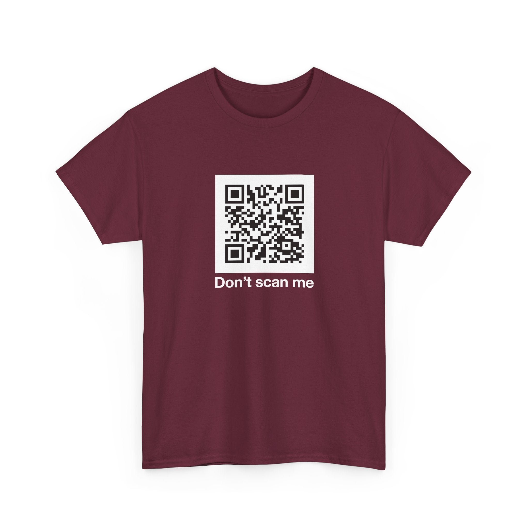 Qr Code Prank - Rick Astley - Dont Scan Me -  Unisex Crewneck T-Shirt