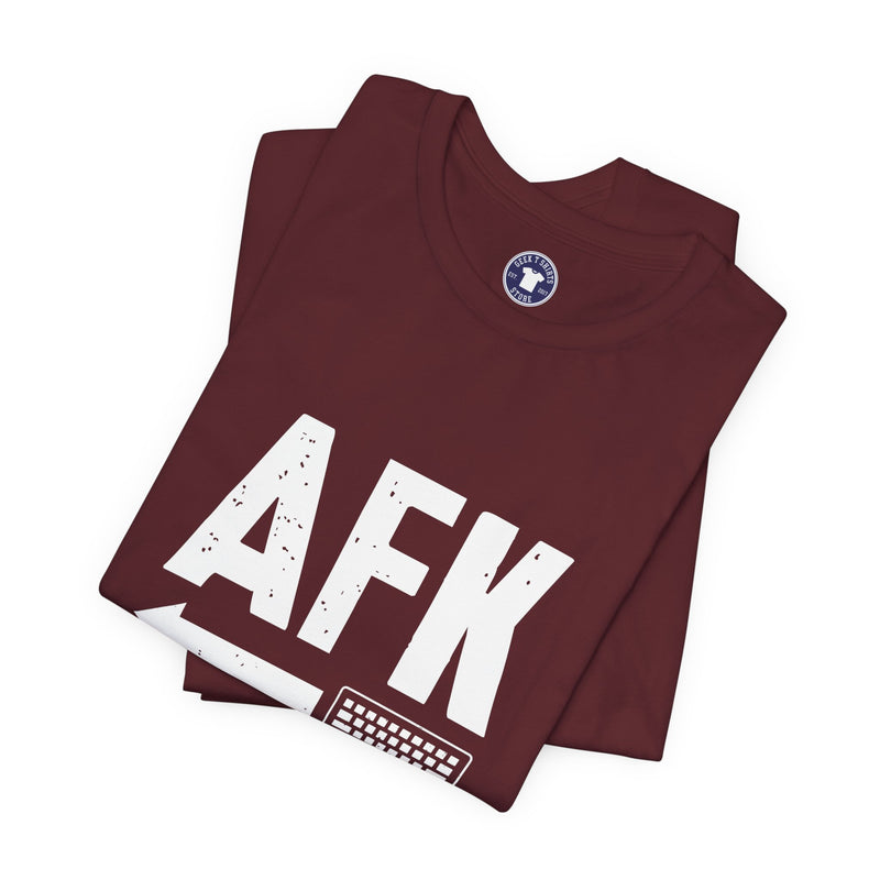 AFK Away From Keyboard - Nerd Shirt - Computer Shirt - Premium Unisex Crewneck T-Shirt