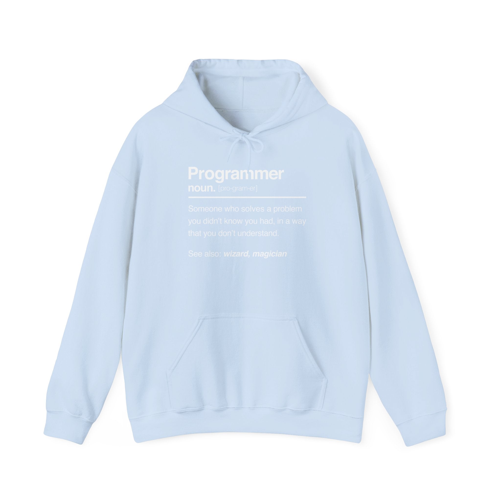 The Programmer Definition - Unisex Hooded Sweatshirt