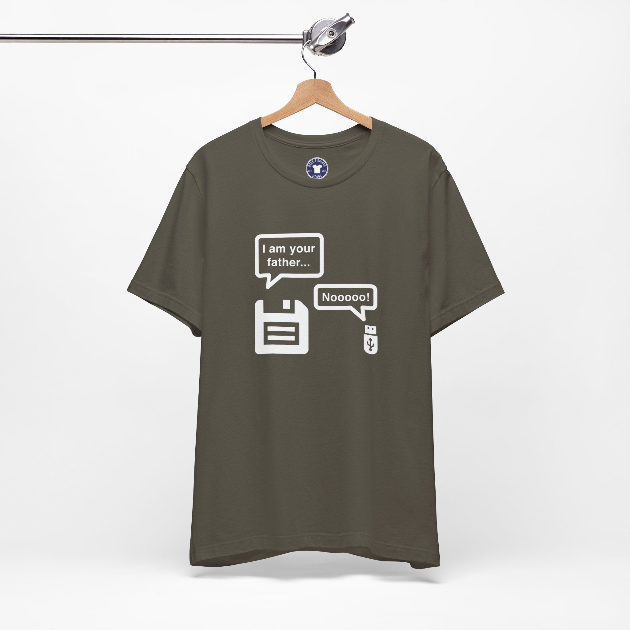 I Am Your Father - It Shirt - Usb Drive Shirt - Premium Unisex Crewneck T-Shirt