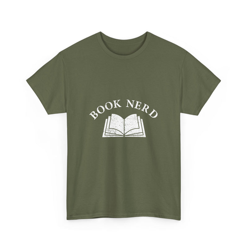 Book Nerd T-Shirt, Geek T-Shirt, Nerd Shirt, Literary Gift Tee, Reading Lover Apparel, Bookworm Present, Unique Reader Shirt, Casual Wear