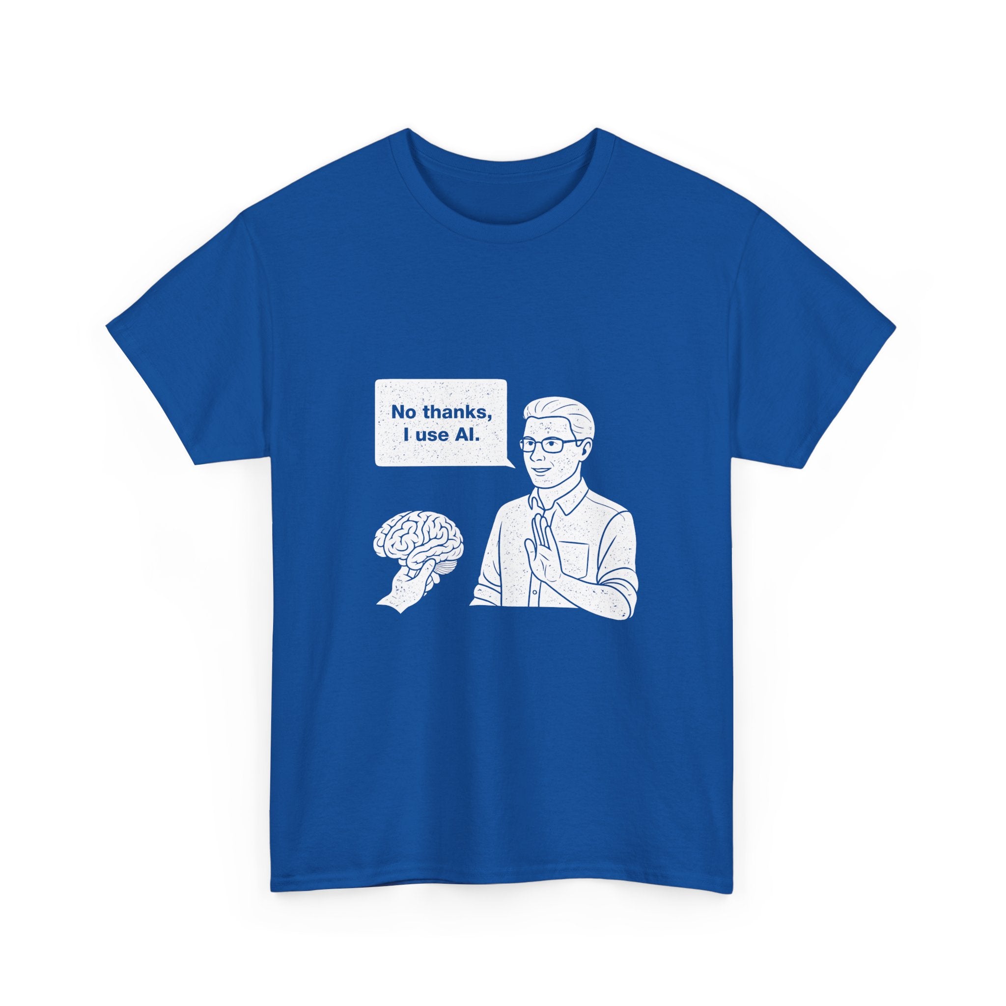 シャツ ai No Thanks I Use AI Funny Coding T-Shirt | Geek T Shirts Co