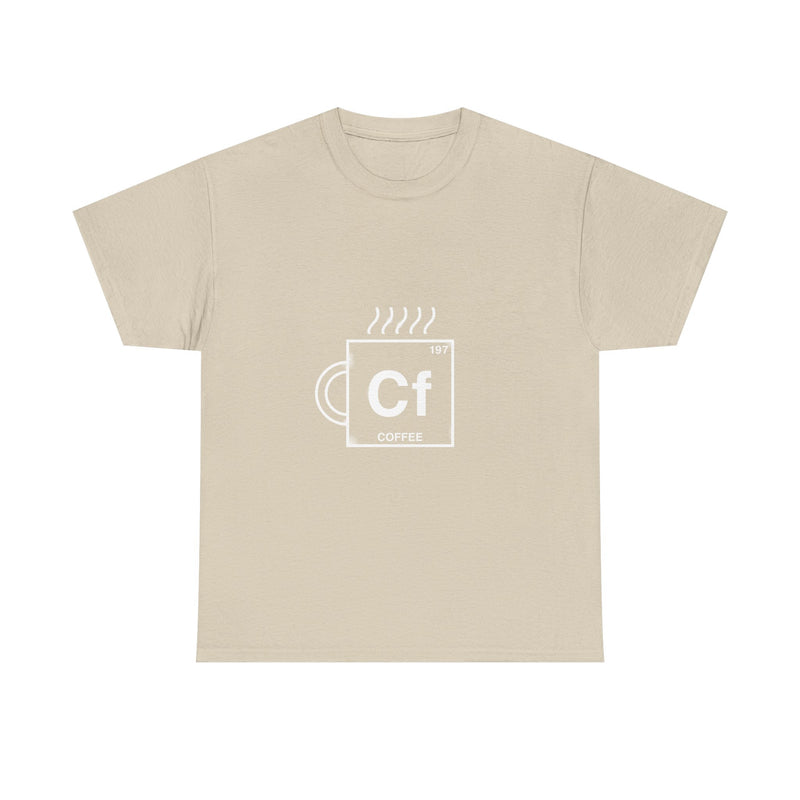 Coffee Chemistry T-Shirt, Geek T-Shirt, Nerd Shirt, Science Mug Tee, Caffeine Lover Gift, Chemical Element Design, Chemistry Humor Shirt