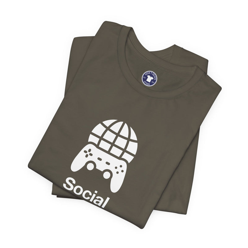 Social Distancing Expert - Premium Unisex Crewneck T-Shirt