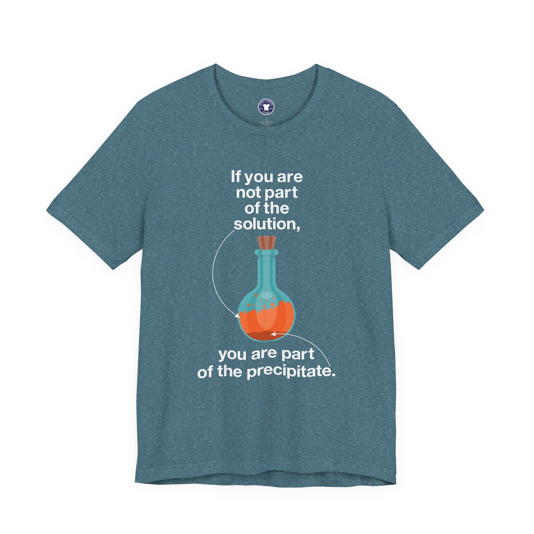 If You Are Not Part Of The Solution - Premium Unisex Crewneck T-Shirt