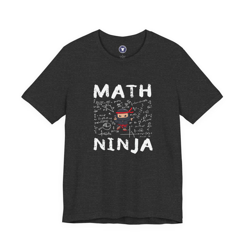 Math Ninja - Math Teacher - Premium Unisex Crewneck T-Shirt