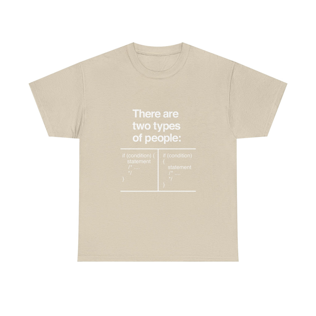 There Are Two Types of People T-Shirt, Funny Coding Tee, Programmer Gift, Geek T-Shirt, Nerd Shirt, Software Developer Humor Tee, Coder Gift