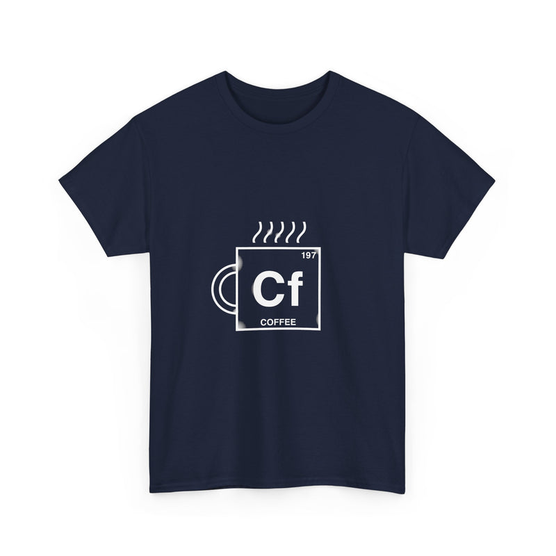 Coffee Chemistry T-Shirt, Geek T-Shirt, Nerd Shirt, Science Mug Tee, Caffeine Lover Gift, Chemical Element Design, Chemistry Humor Shirt