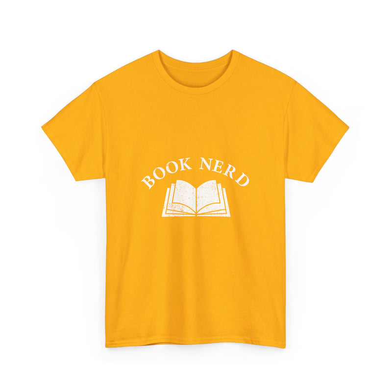 Book Nerd T-Shirt, Geek T-Shirt, Nerd Shirt, Literary Gift Tee, Reading Lover Apparel, Bookworm Present, Unique Reader Shirt, Casual Wear