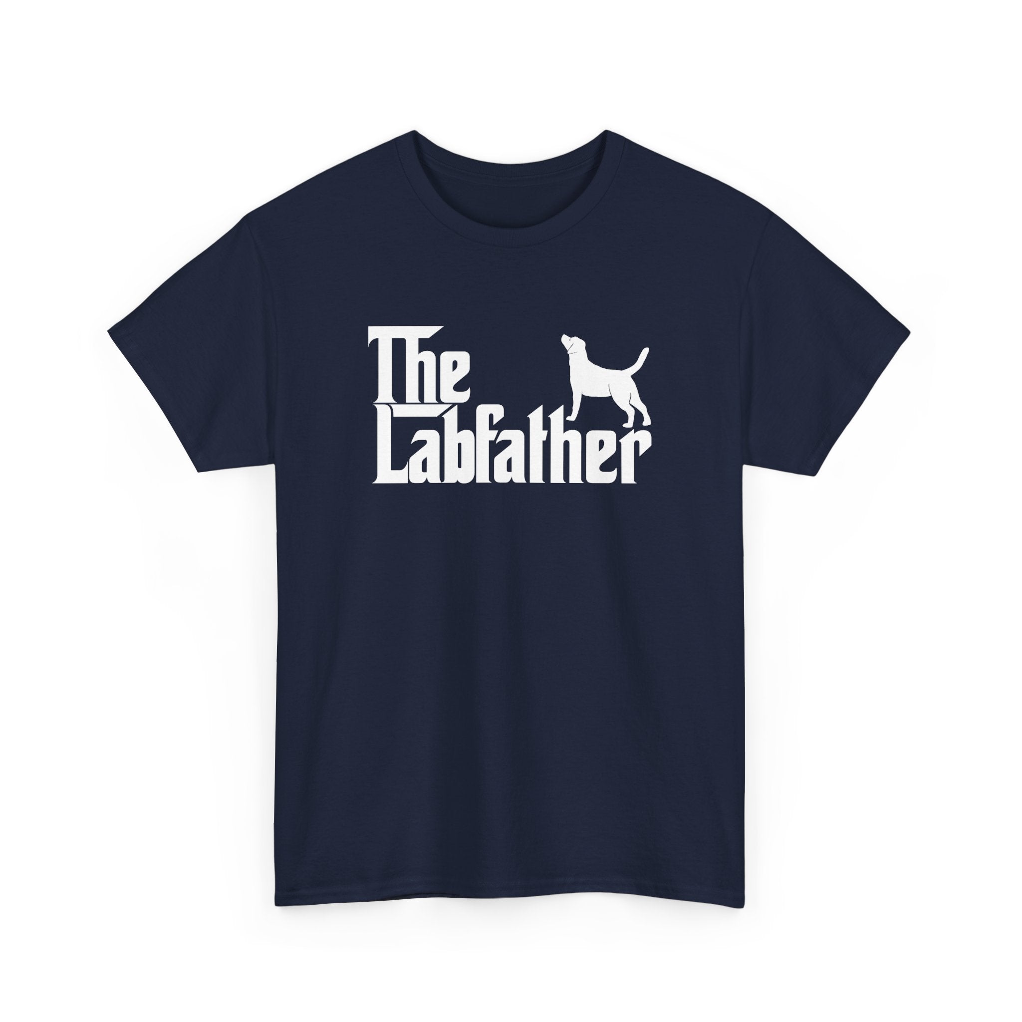 Funny Labrador Shirt The Labfather Dog Dad Gift - Unisex Regular Crewneck T-Shirt