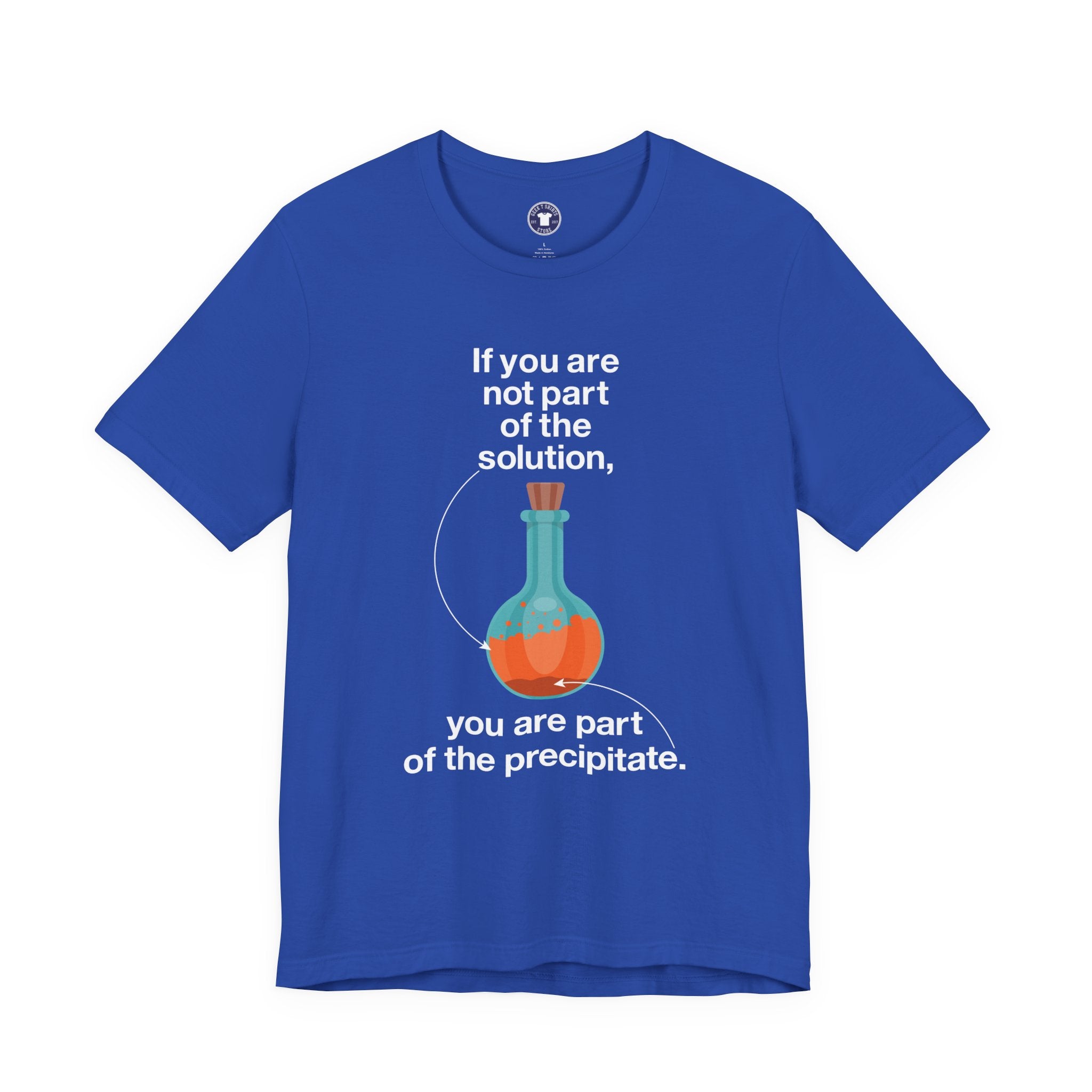 If You Are Not Part Of The Solution - Premium Unisex Crewneck T-Shirt