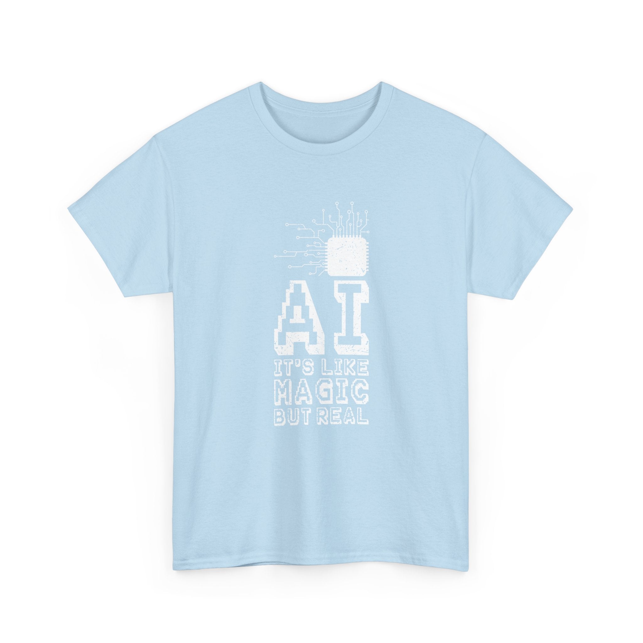 AI Like Magic But Real -  Unisex Crewneck T-Shirt