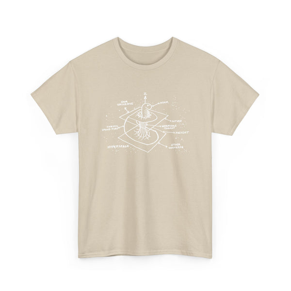 Time Warp Physics Wormhole - Regular Unisex Crewneck T-Shirt