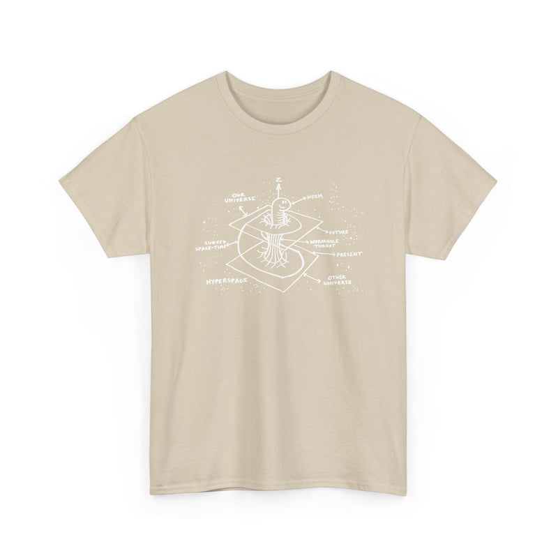 Time Warp Physics Wormhole - Regular Unisex Crewneck T-Shirt