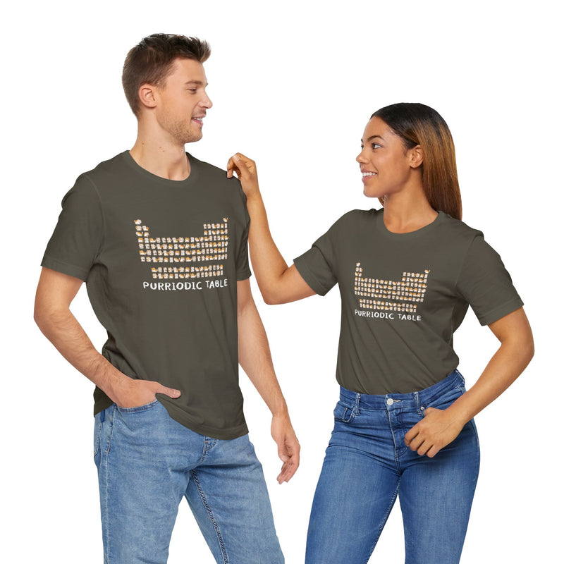 Purriodic Table - Premium Unisex Crewneck T-Shirt