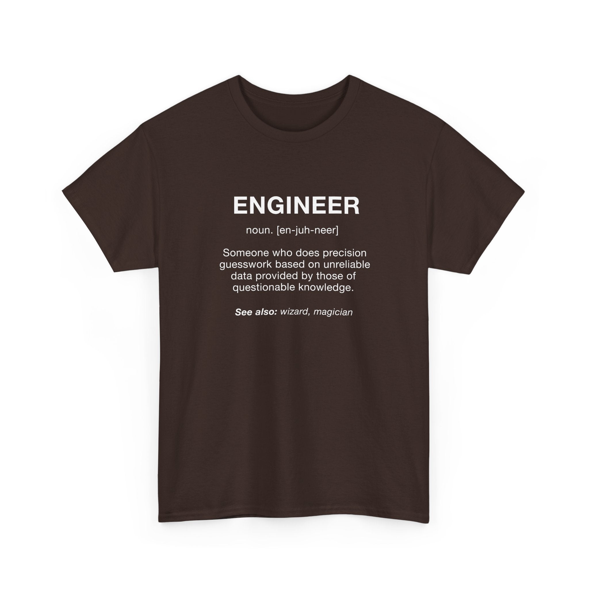Engineer Noun - Engineering Shirt -  Unisex Crewneck T-Shirt