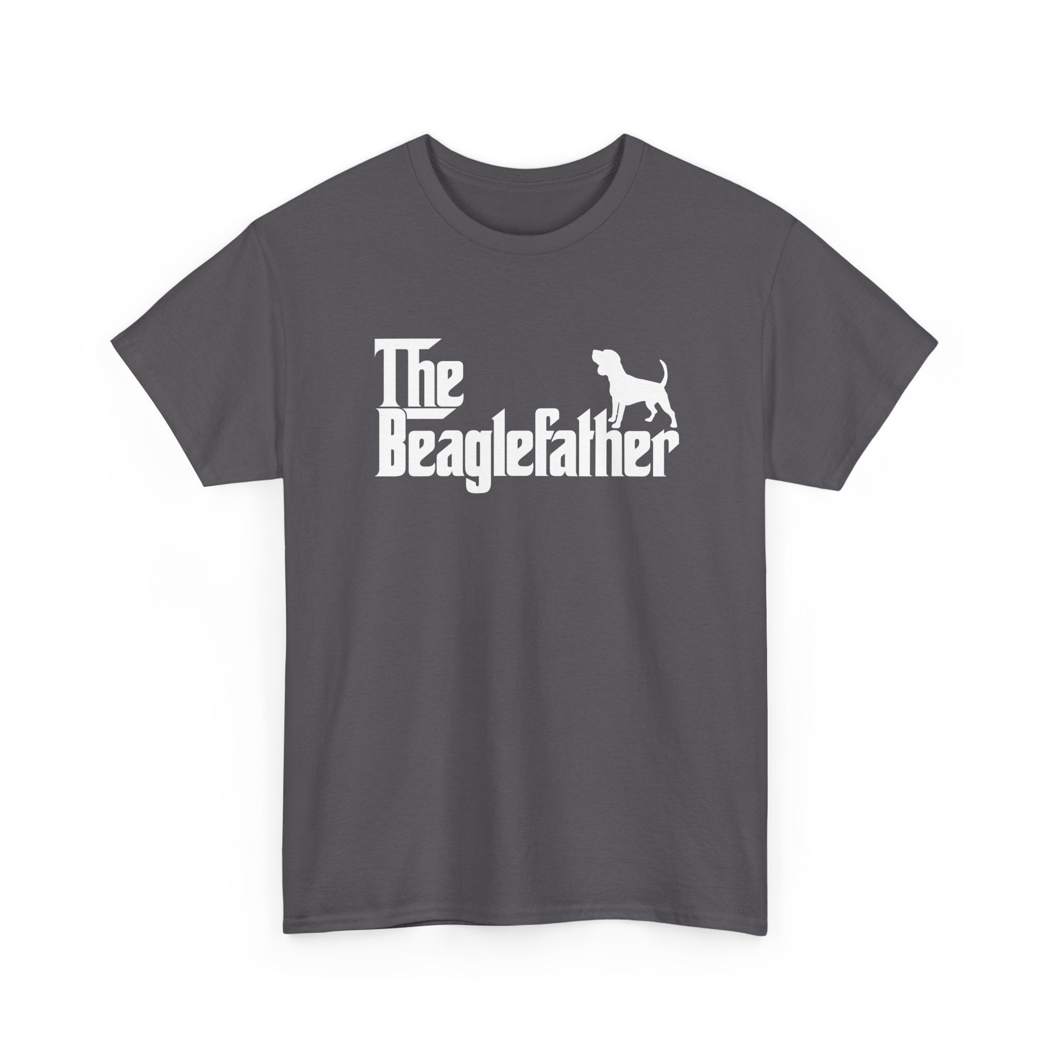 Funny Beagle Shirt The Beaglefather Beagle Dog Dad Gift - Unisex Regular Crewneck T-Shirt