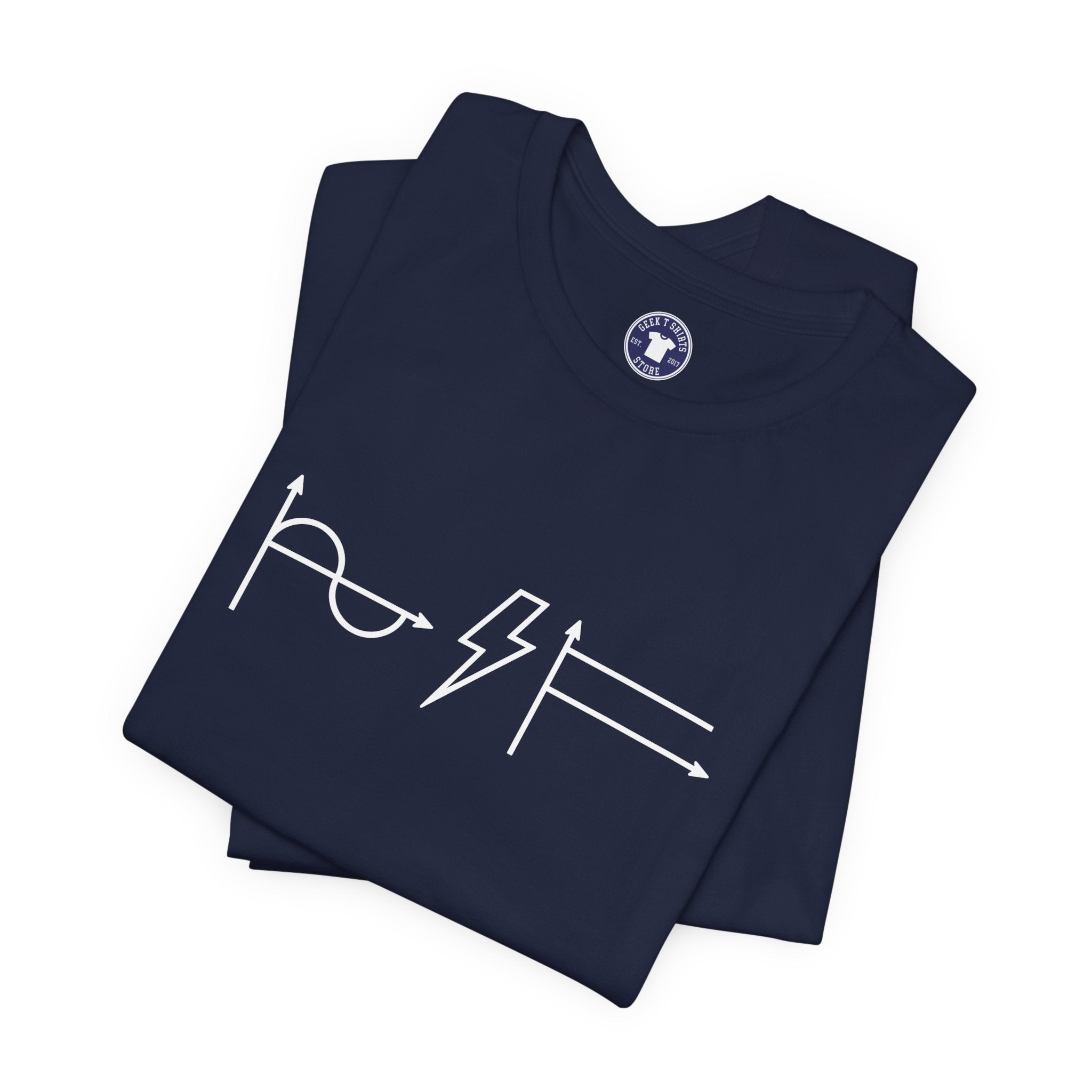 A-C D-C Electrical Engineer Joke - Premium Unisex Crewneck T-Shirt