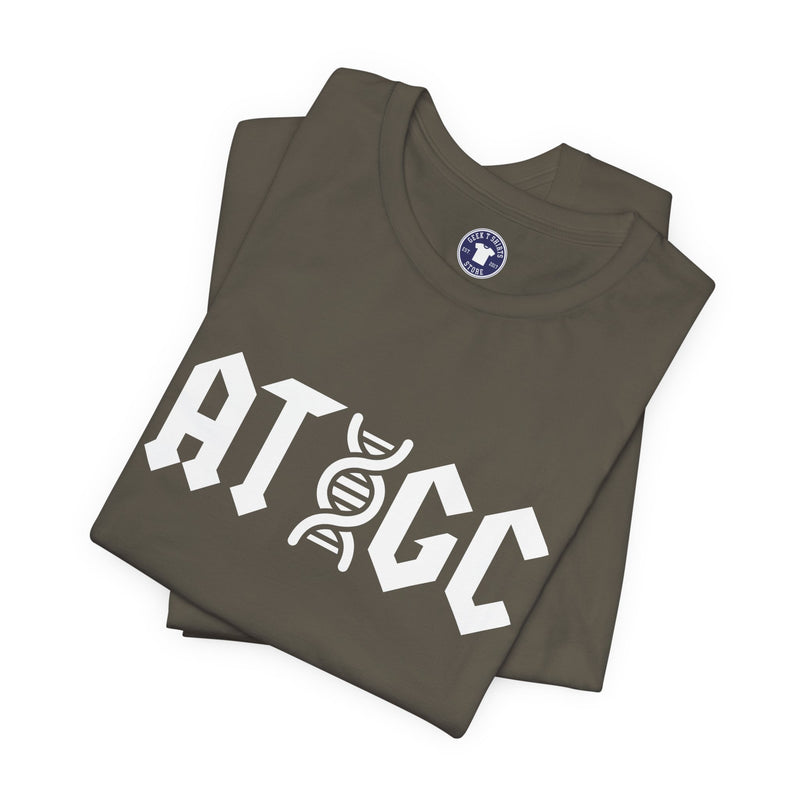 ATGC Dna Molecule - Science Shirt - Dna Shirt - Premium Unisex Crewneck T-Shirt