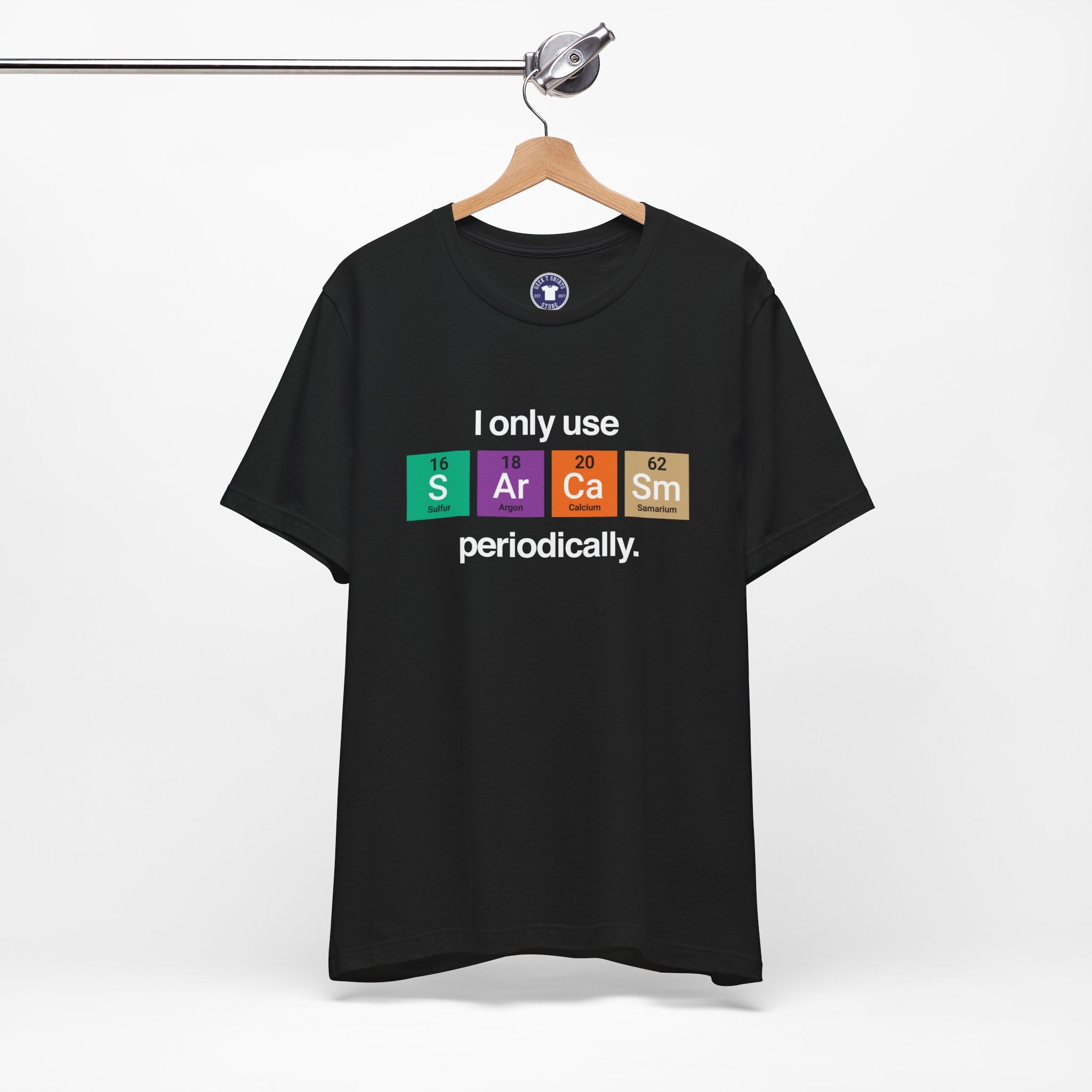 I Only Use Sarcasm Periodically - Premium Unisex Crewneck T-Shirt