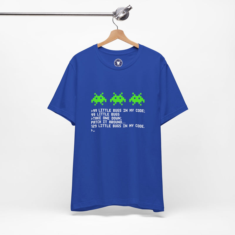 99 Little Bugs In My Code - Nerd Shirt - IT Shirt - Premium Unisex Crewneck T-Shirt