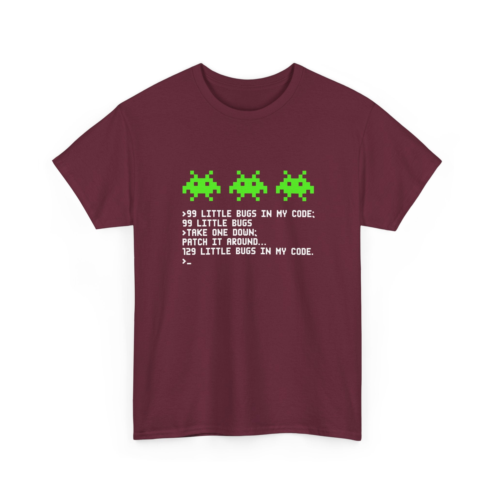 99 Little Bugs In My Code - Nerd Shirt - IT Shirt -  Unisex Crewneck T-Shirt