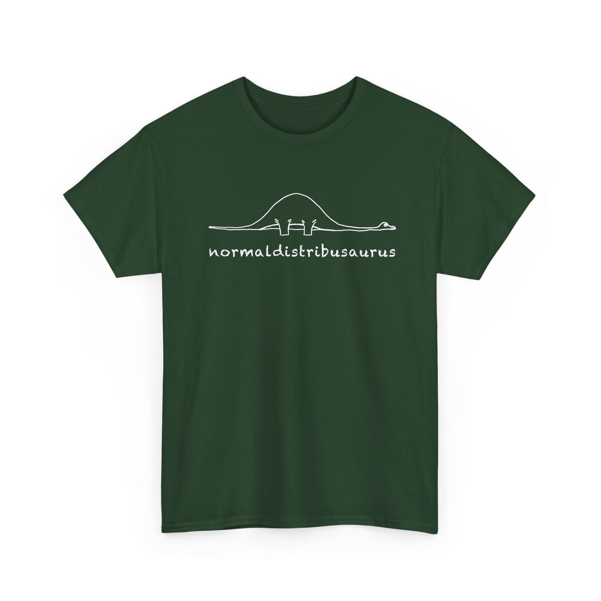 Math Statistics - Normaldistribusaurus -  Unisex Crewneck T-Shirt
