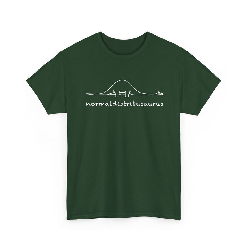 Math Statistics - Normaldistribusaurus - Regular Unisex Crewneck T-Shirt