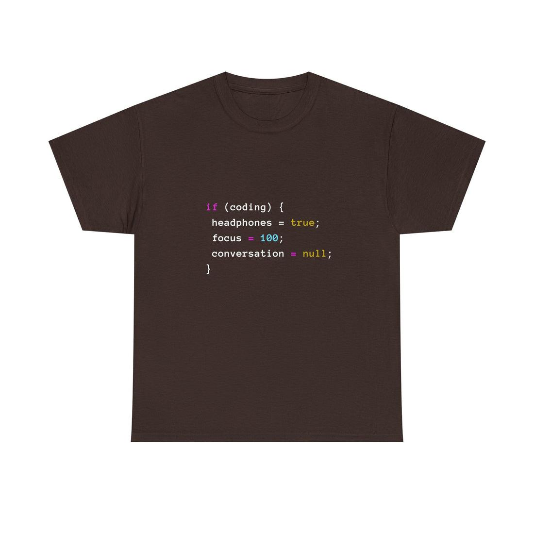 Coding Humor T-Shirt, Programmer Gift Tee, Geek T-Shirt, Nerd Shirt, Tech Lover Apparel, Developer Humor Shirt, Coder Present, Focus Tee