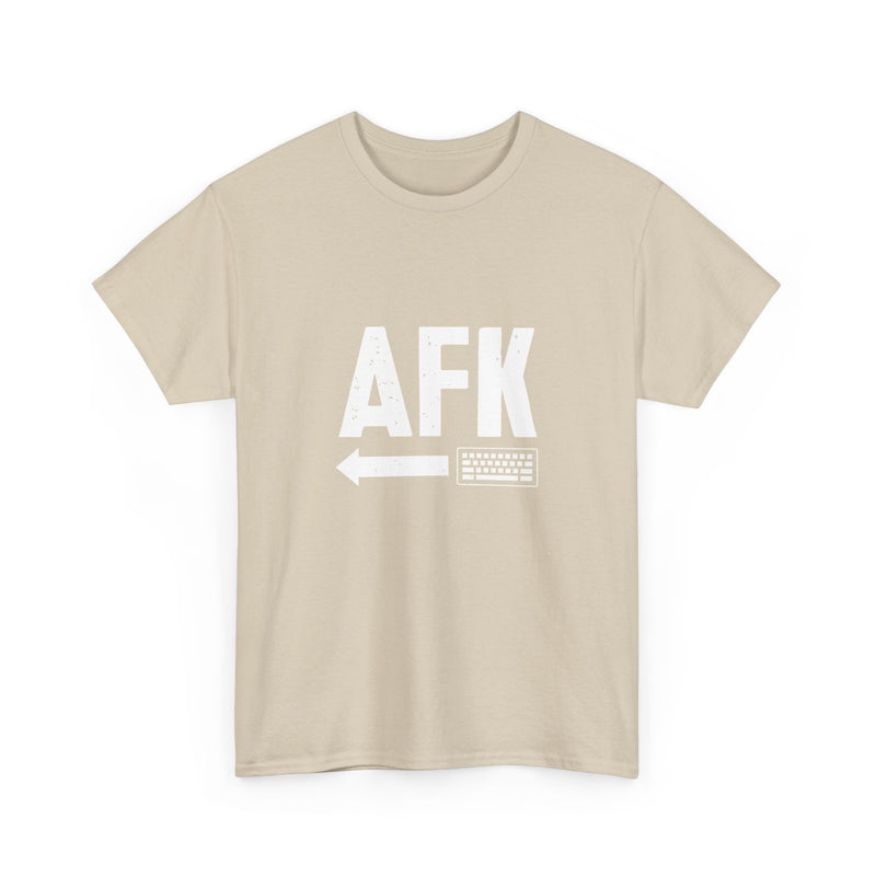 AFK Away From Keyboard - Nerd Shirt - Computer Shirt - Regular Unisex Crewneck T-Shirt