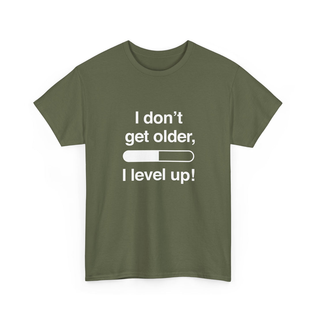 I Don't Get Older I Level Up - Funny Gamer Shirt - Regular Unisex Crewneck T-Shirt