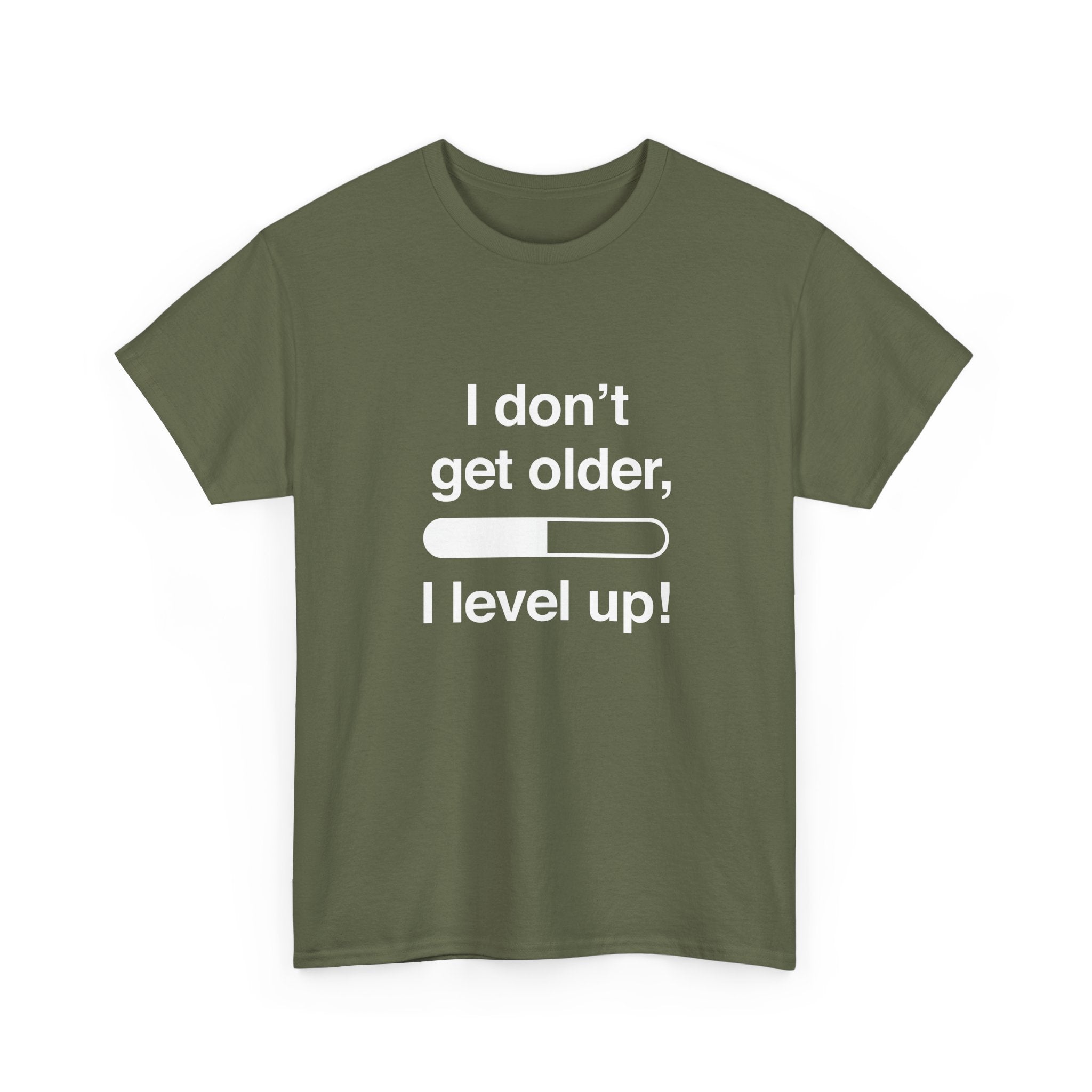 I Don't Get Older I Level Up - Funny Gamer Shirt -  Unisex Crewneck T-Shirt