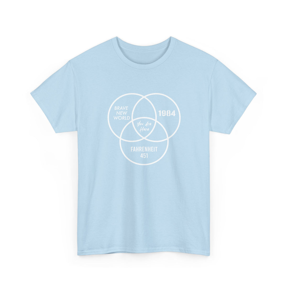 You Are Here - Dystopian Books - Regular Unisex Crewneck T-Shirt