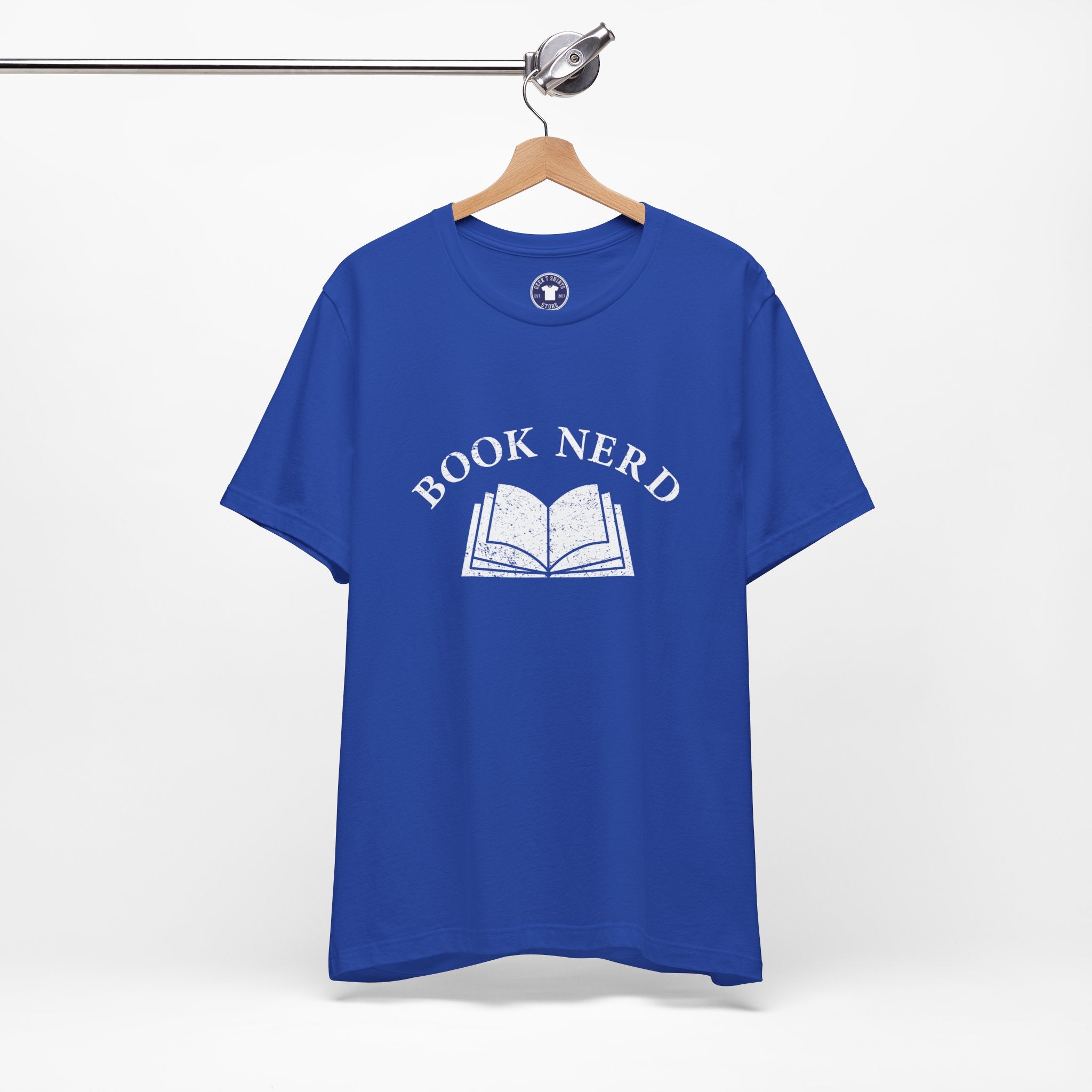 Book Nerd - Premium Unisex Crewneck T-Shirt