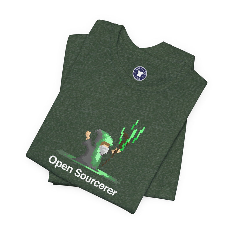 Open Sourcerer - Web Developer - Premium Unisex Crewneck T-Shirt
