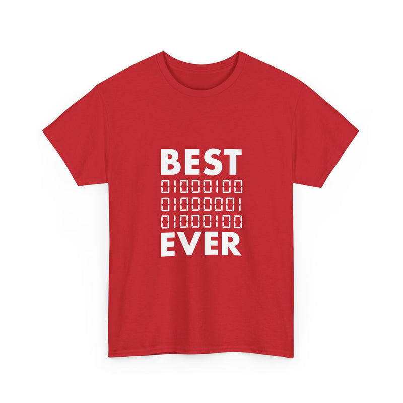 Geek T-Shirt Best Ever Binary Code Shirt, Nerd Shirt, Coding Gift, Programmer Tee, Tech Humor Apparel, Computer Science Top, Fun Geek Wear