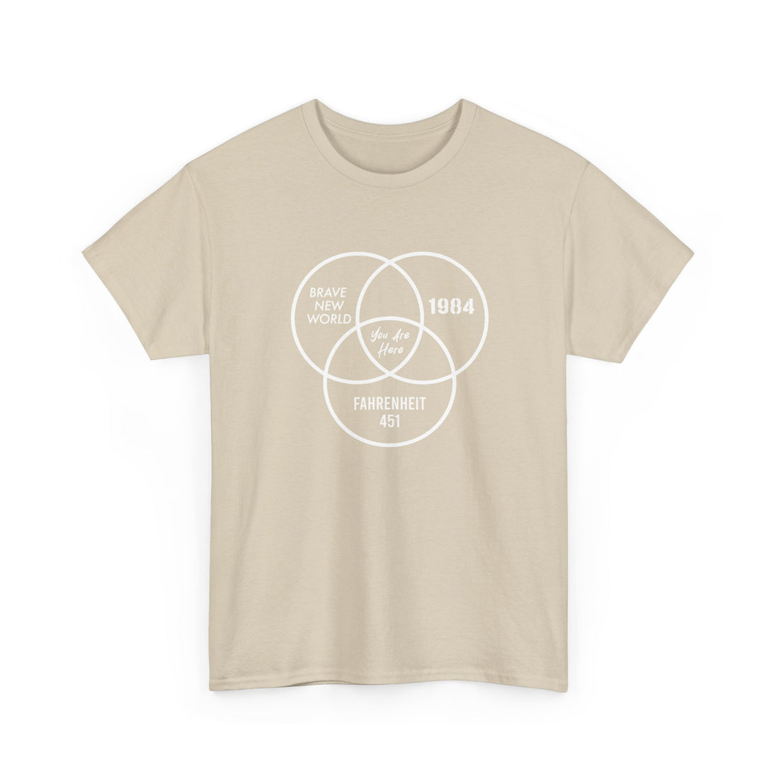You Are Here - Dystopian Books - Regular Unisex Crewneck T-Shirt