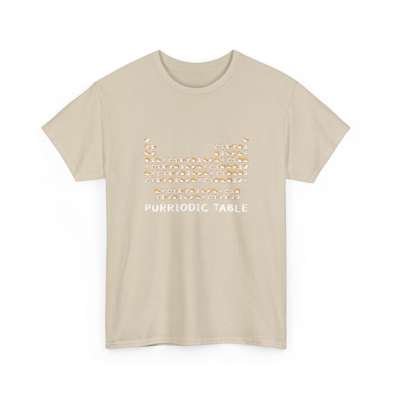 Purriodic Table - Regular Unisex Crewneck T-Shirt