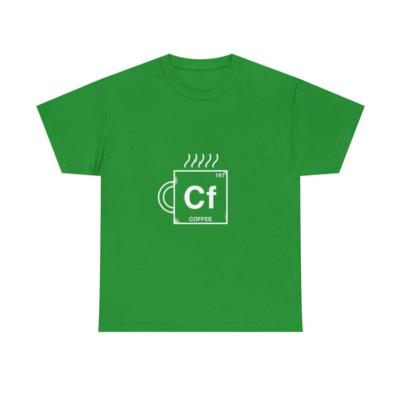 Coffee Chemistry T-Shirt, Geek T-Shirt, Nerd Shirt, Science Mug Tee, Caffeine Lover Gift, Chemical Element Design, Chemistry Humor Shirt