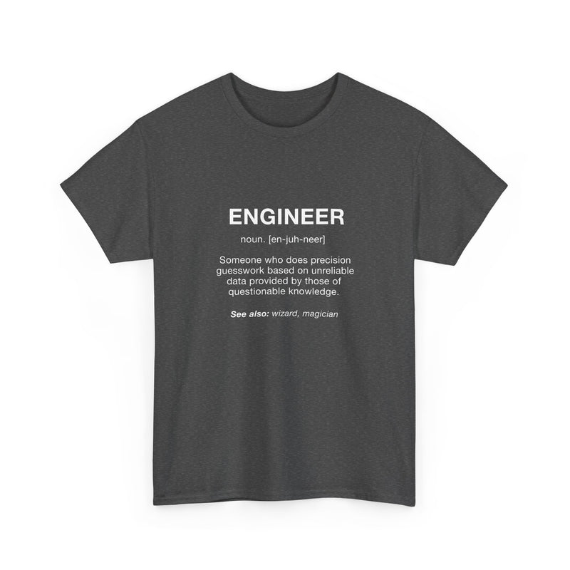 Engineer Noun - Engineering Shirt - Regular Unisex Crewneck T-Shirt