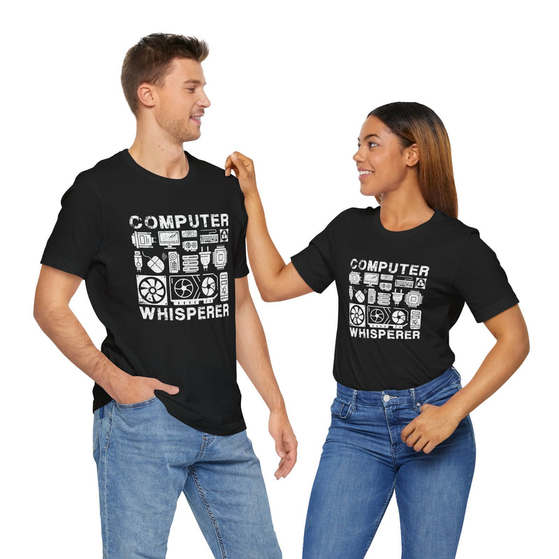 Computer Whisperer - Premium Unisex Crewneck T-Shirt