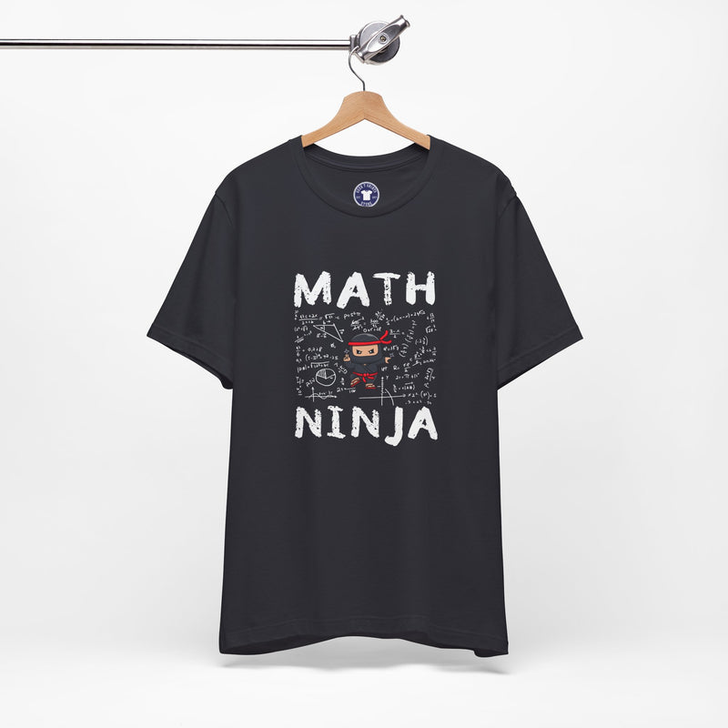 Math Ninja - Math Teacher - Premium Unisex Crewneck T-Shirt